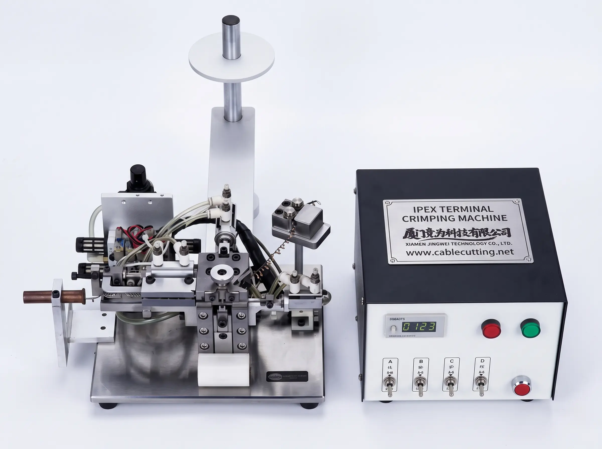 IPEX Koaksiaalikaapelin Puristuskone 2200 kpl/h - WPM-IPEX