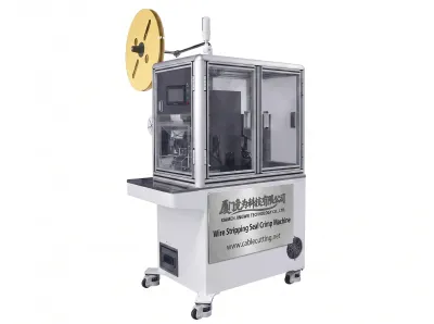 Puoliautomaattinen lankakuorinta-tiiviste-puristuskone WPM-5030