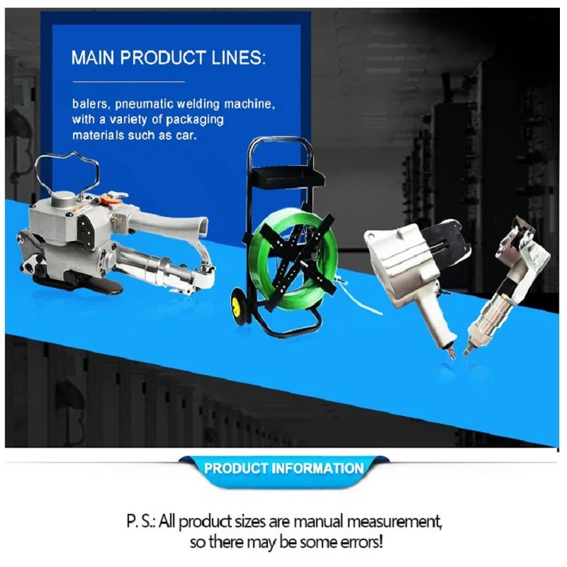 Handheld pneumatic combination Tool for Strapping, Pet Strapping Tool, Pneumatic Strapping Tool, Combination Strapping