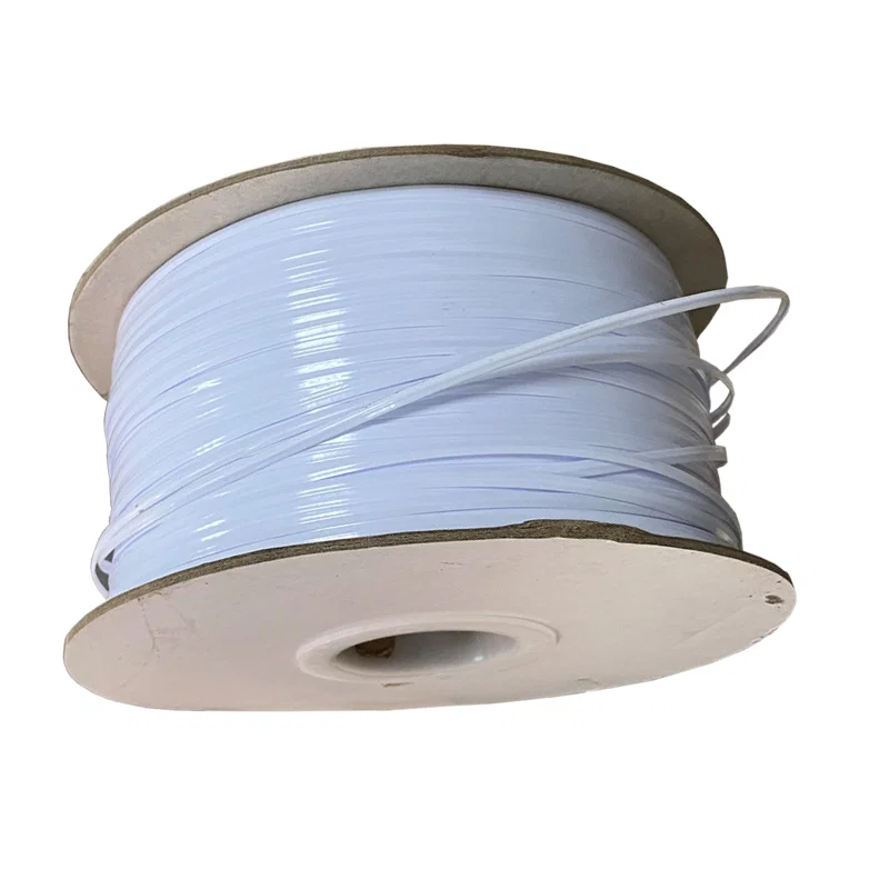 Black/White Color Twist Tie Wire For Wire Winding Tie Bundling Machine Strapping Tape Nylon Locking Ties Binding Tape Musta/valkoinen väri kiertävä sidontalanka lankakelaukseen, solmimiskone, nauhanauha, nailonlukitusnauha, sidontanauha
