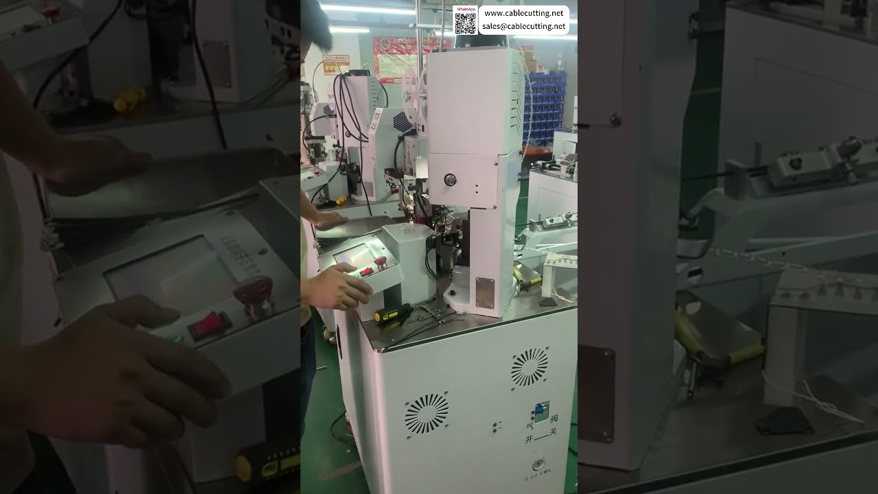 Auto Double Head Terminal Different Terminals Custom Output Factory Process Set Setup Ops