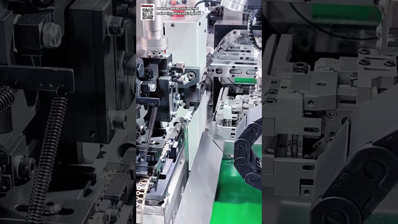 Highly Stable Automatic Double End Crimping and Single End Housing Insertion Machine