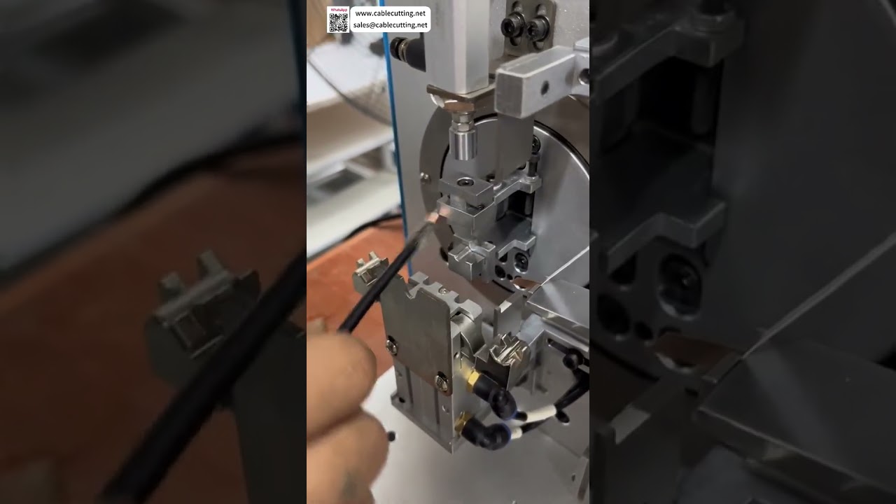 Automatic Copper Foil Wrapping Machine  High Speed Tape Masking Wire Shielding Processing