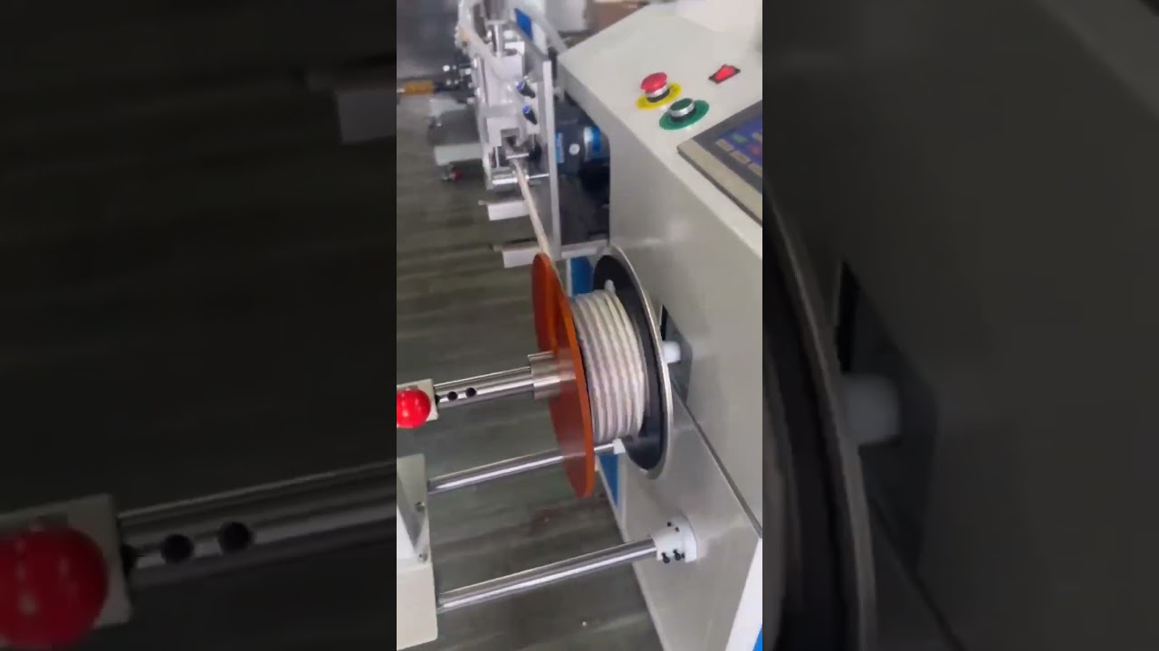 LED Strip Automatic Meter Counting, Cutting & Coiling Machine with Precise Metering #machine