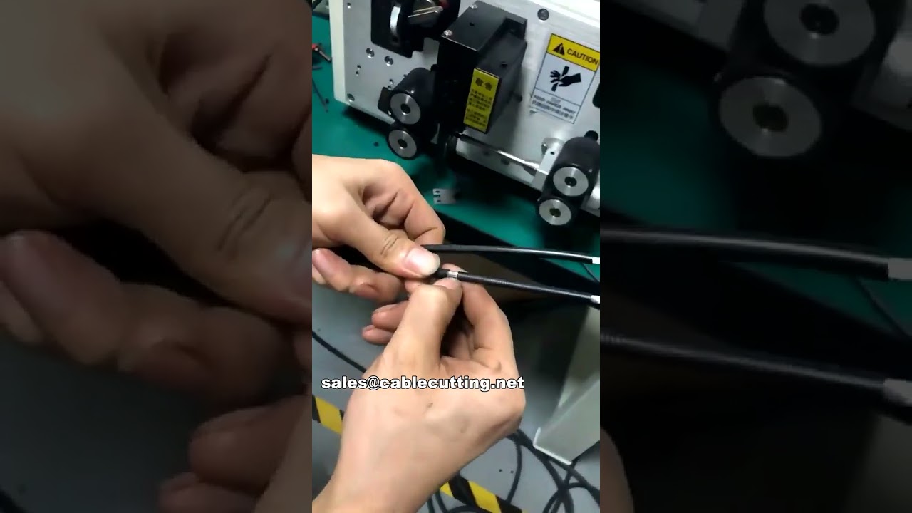 wire cutting and stripping machine for middle stripping 0-4M