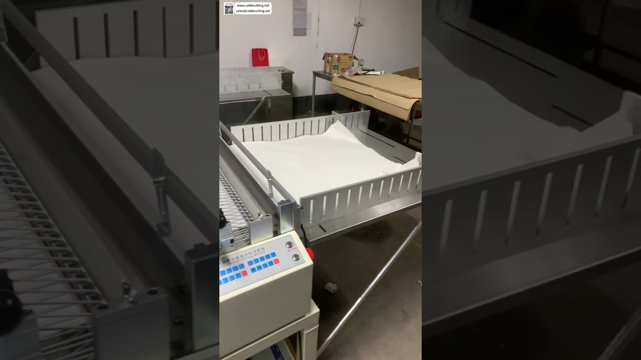 Tissue Copy Paper Fully Automatic Sheet Cutting Machine Operations Setups Manufacturing System