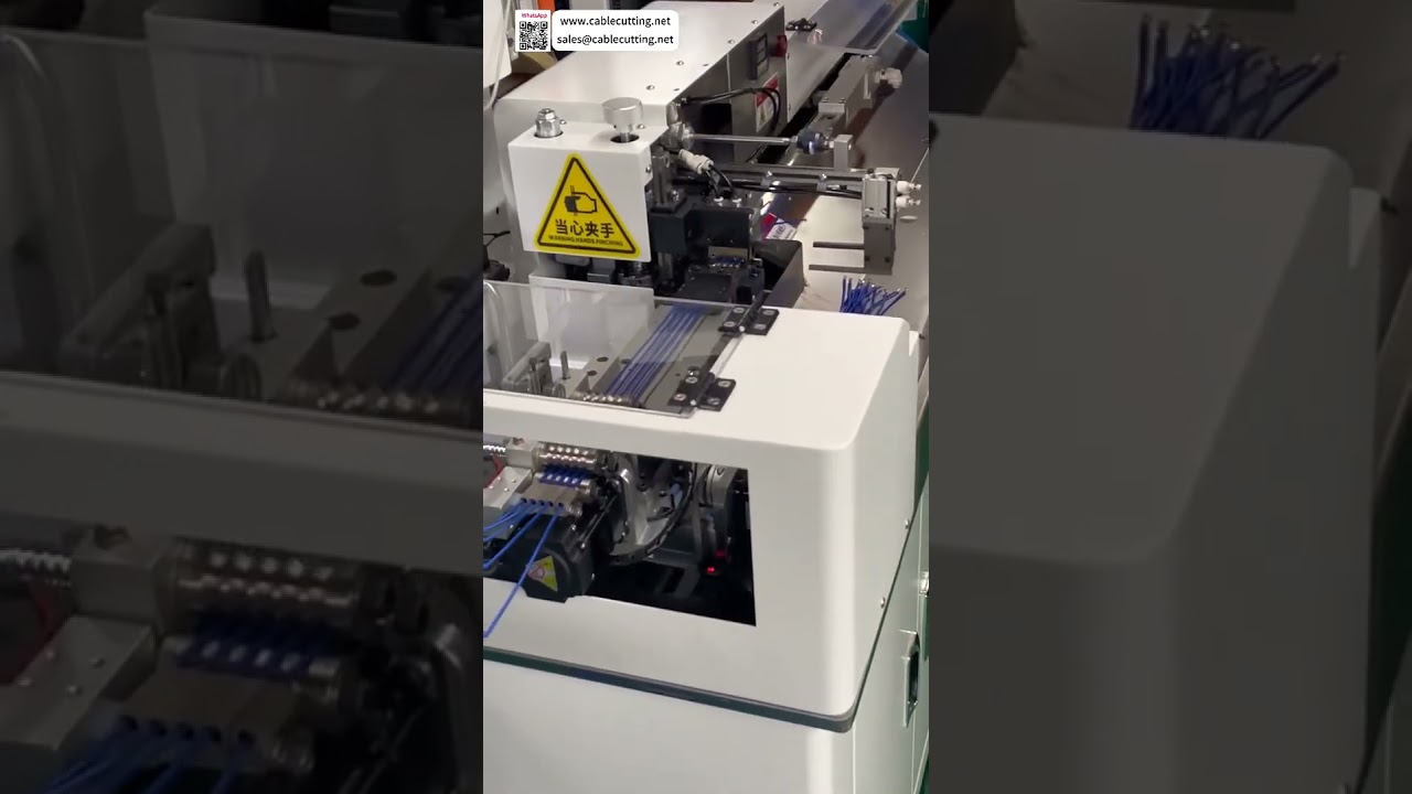 Translating 5 Wire Terminal Crimping & Tinning Machine  High Yield Dual Function Tool