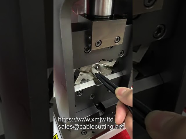 40t Hydraulic Terminal Crimping Machine With Six Side Crimping Mold For Aviation And Medical Industr