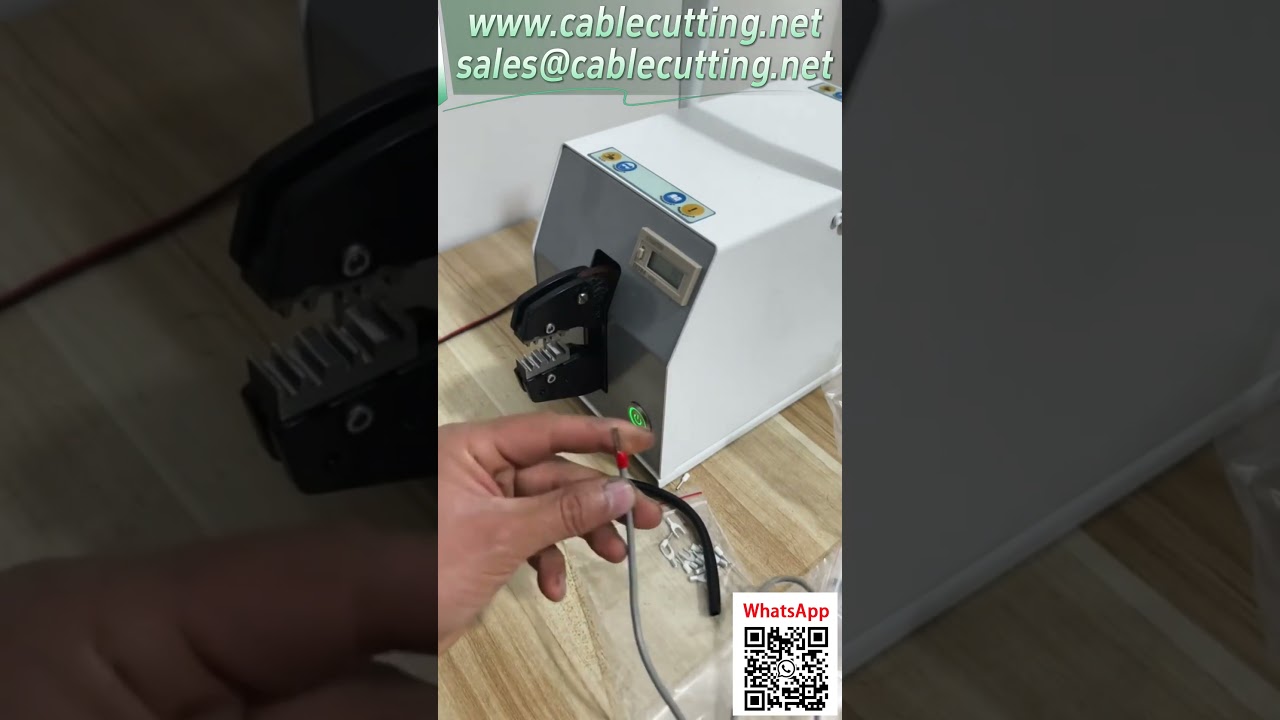 電動壓接機  客製模具實現管型與裸端子同壓 #專業工具