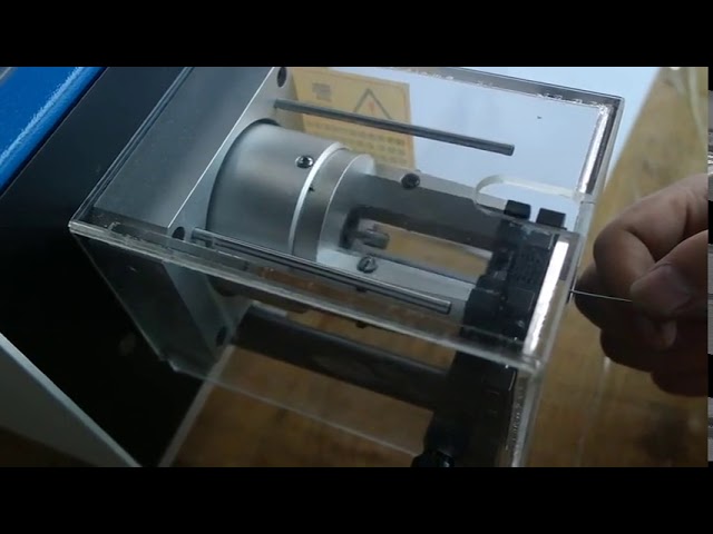 Coaxial cable wire stripping machine