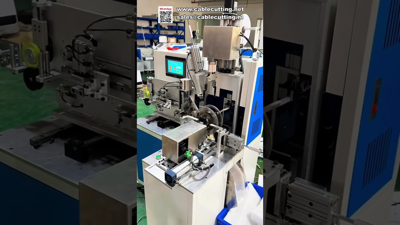 Full Automatic Hands Free Wire Winding and Tying Machine