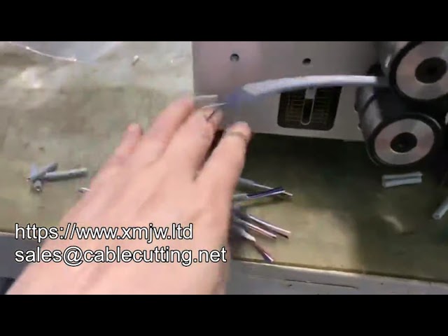 WPM 360 Automatic Wire Cutting Stripping And Twisting Machine For Mobile Wire 1 999999mm JINGWEI Cng