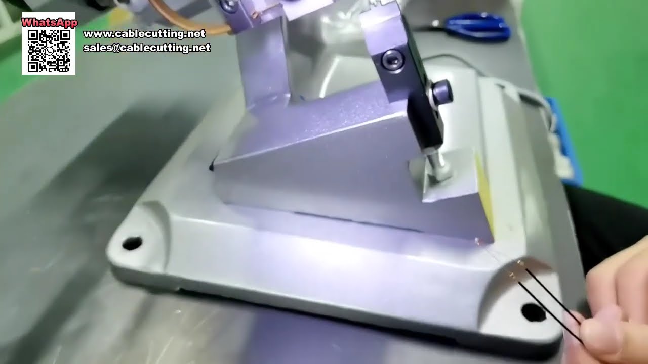 Mute Copper Band Splicing Machine for LED Display Indicator and Wire  Riveting Tool