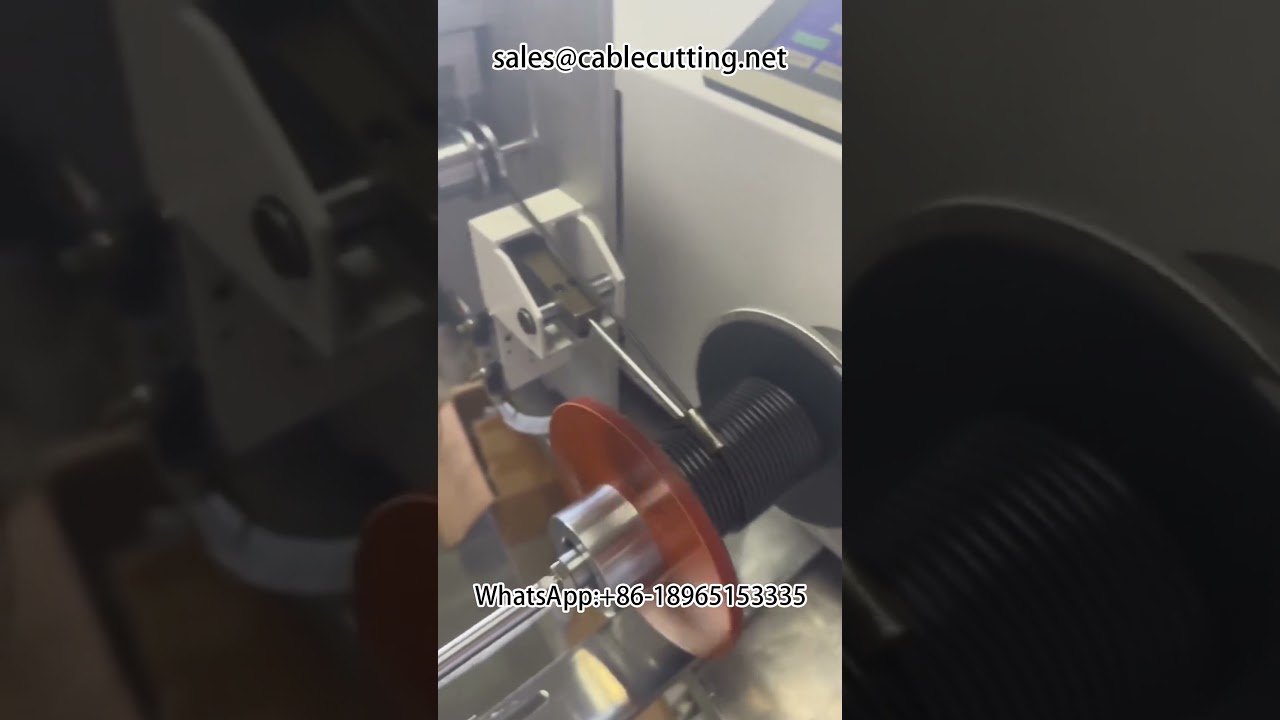 Automatic Metre Counting Precision Winding Machine #Wire Winding Machine #Wire Harness Processing #W