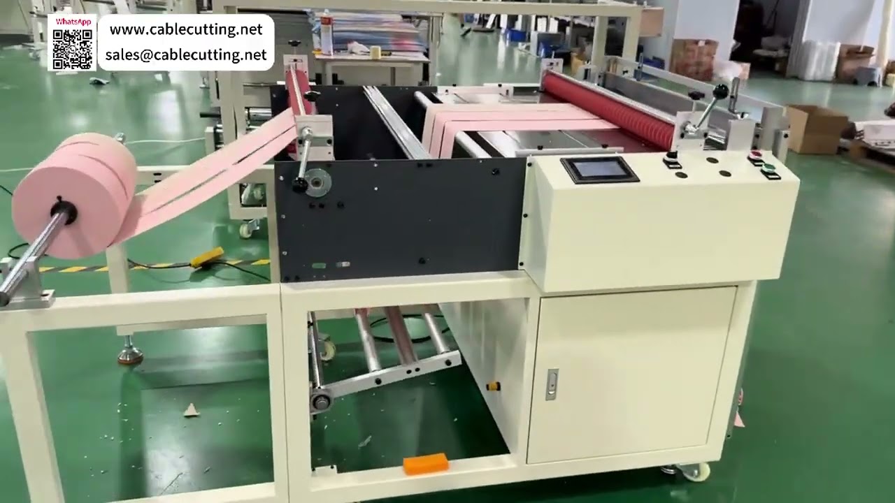 Denim Suede Multi Roll Simultaneous Cutting Processing Smooth and Efficient Operations Set