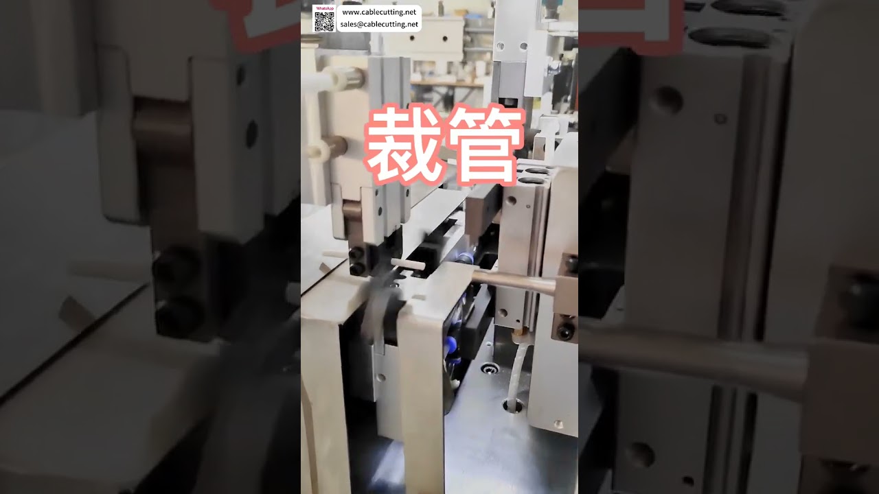 PTC Heating Electrode Crimping & Self Extinguishing Tube Insertion Machine  Auto Equipment