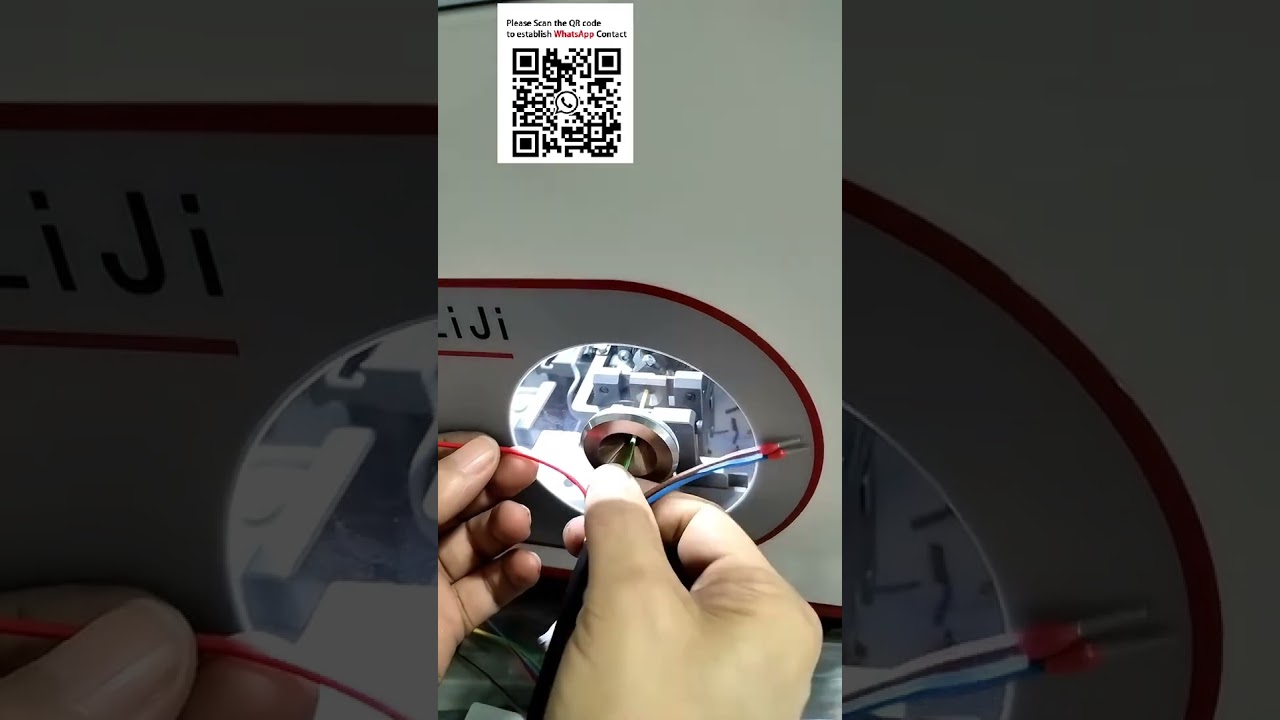 Tubular Terminal Crimping Machine with 4 Point Indent Applicator #Automation Machinery