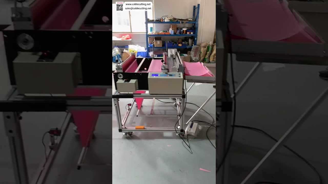 Fully Automatic Sheet Slicer Material Cutting Machine Open Processing Automation Control Tool