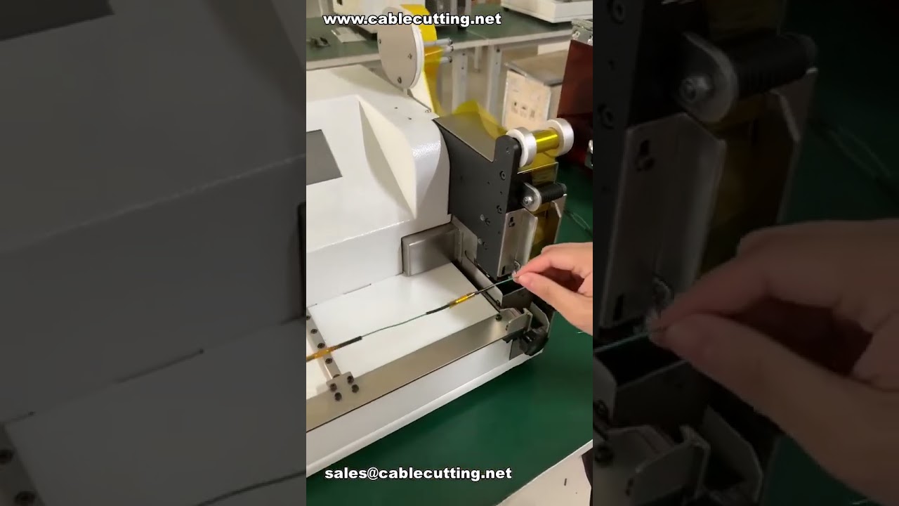 Spot Taping Machine for Automotive Wire Harness Processing # Factory Video