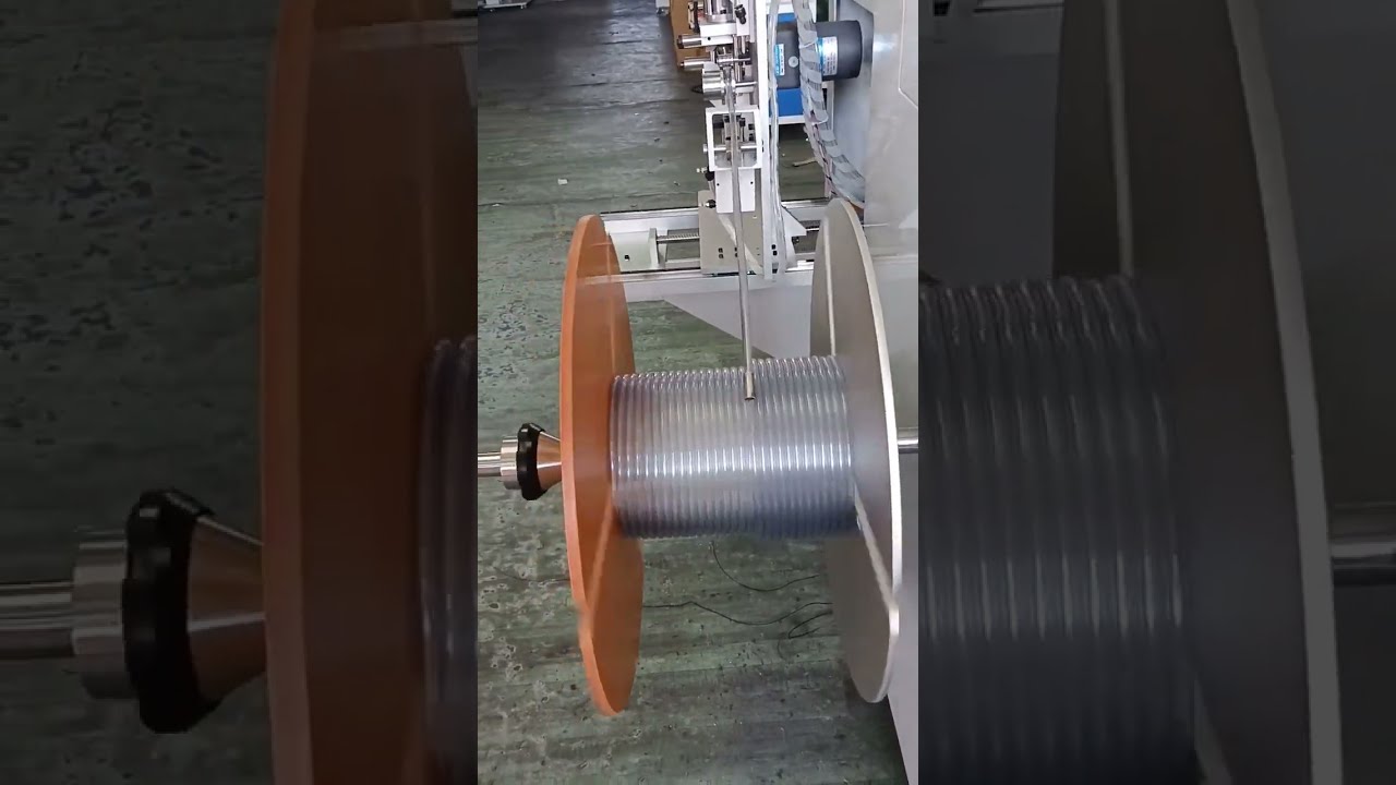 Automaattinen mittalaskenta, siirto, leikkaus ja letkukelauskone 50 kg kapasiteetilla, PU-ilmaletku