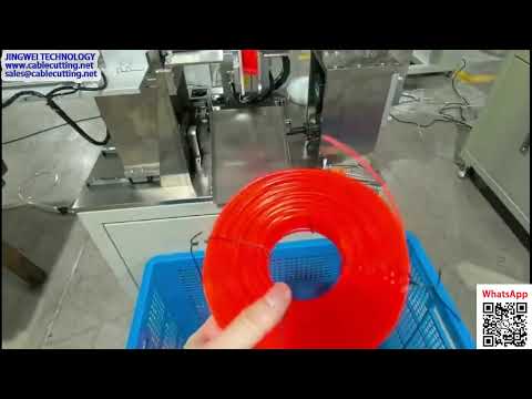 Automatic Trimmer Line Bundling Machine for Carded and Bulk Coils  Testing Complete