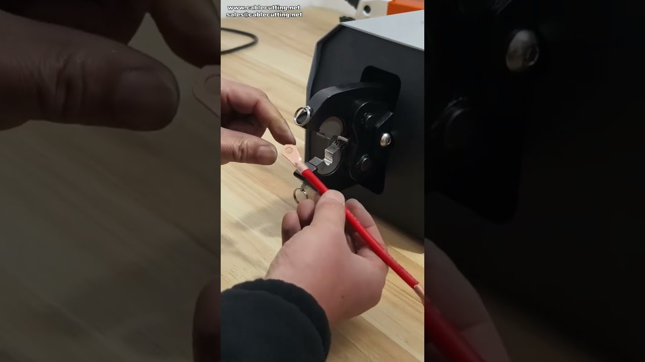 Pneumatic Crimping Machine Crimping Open Lugs 5-300A #factory #machine