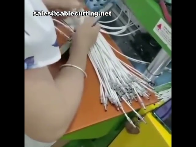 Vertical Injection Molding Machine For Forming Dc Plug And Cables With Pvc,Tpe,Pp,Pe Material,Mouldi