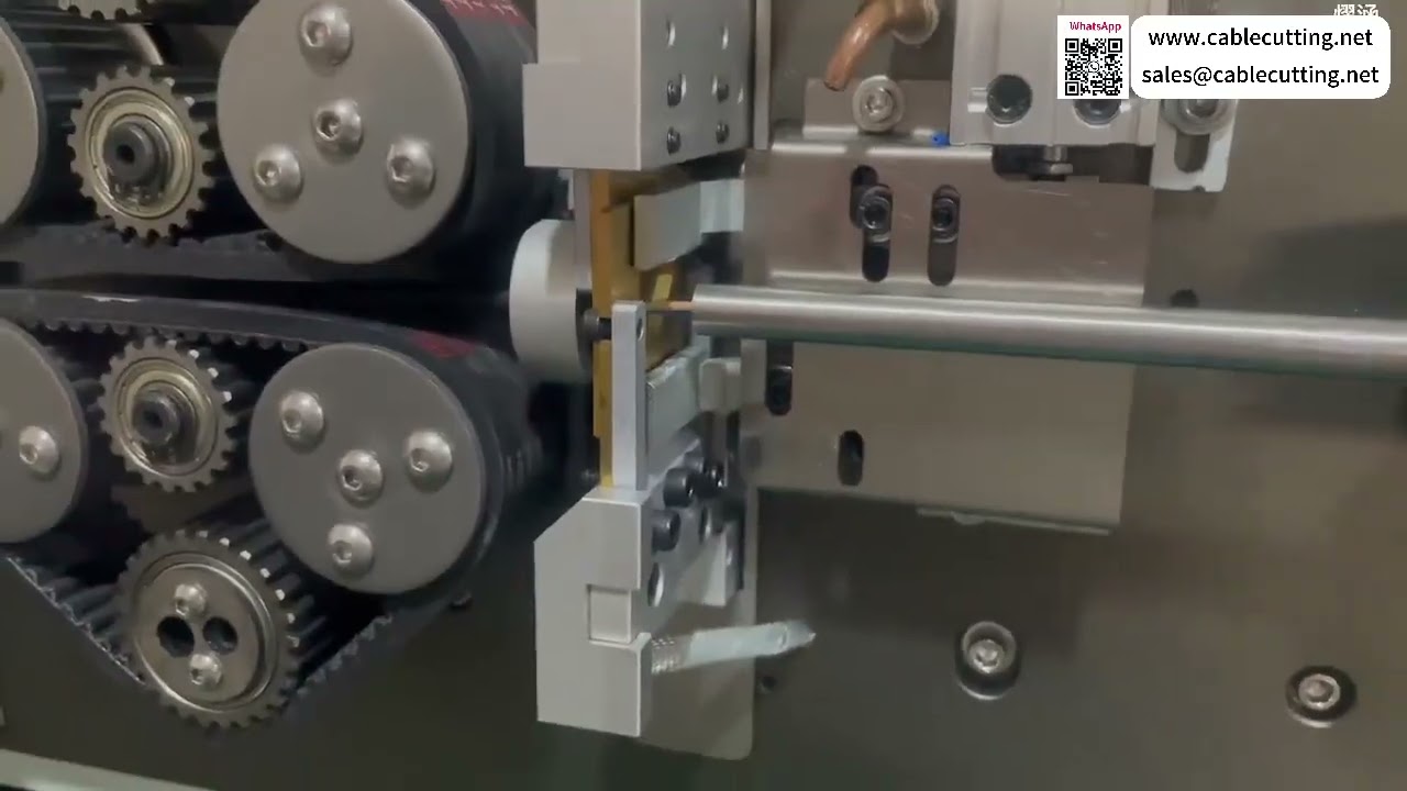 Fully Automatic Inner Outer Stripping Machine Tools Adjustable Cut Stripping Length Operations