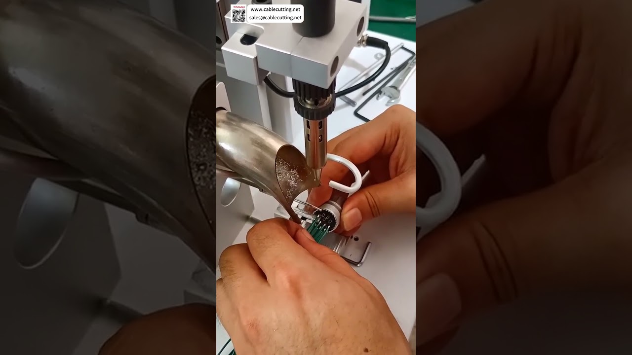Pneumatic Semi Auto Soldering Machine  Perfect Angle Adjustment for Upward Facing Aviation