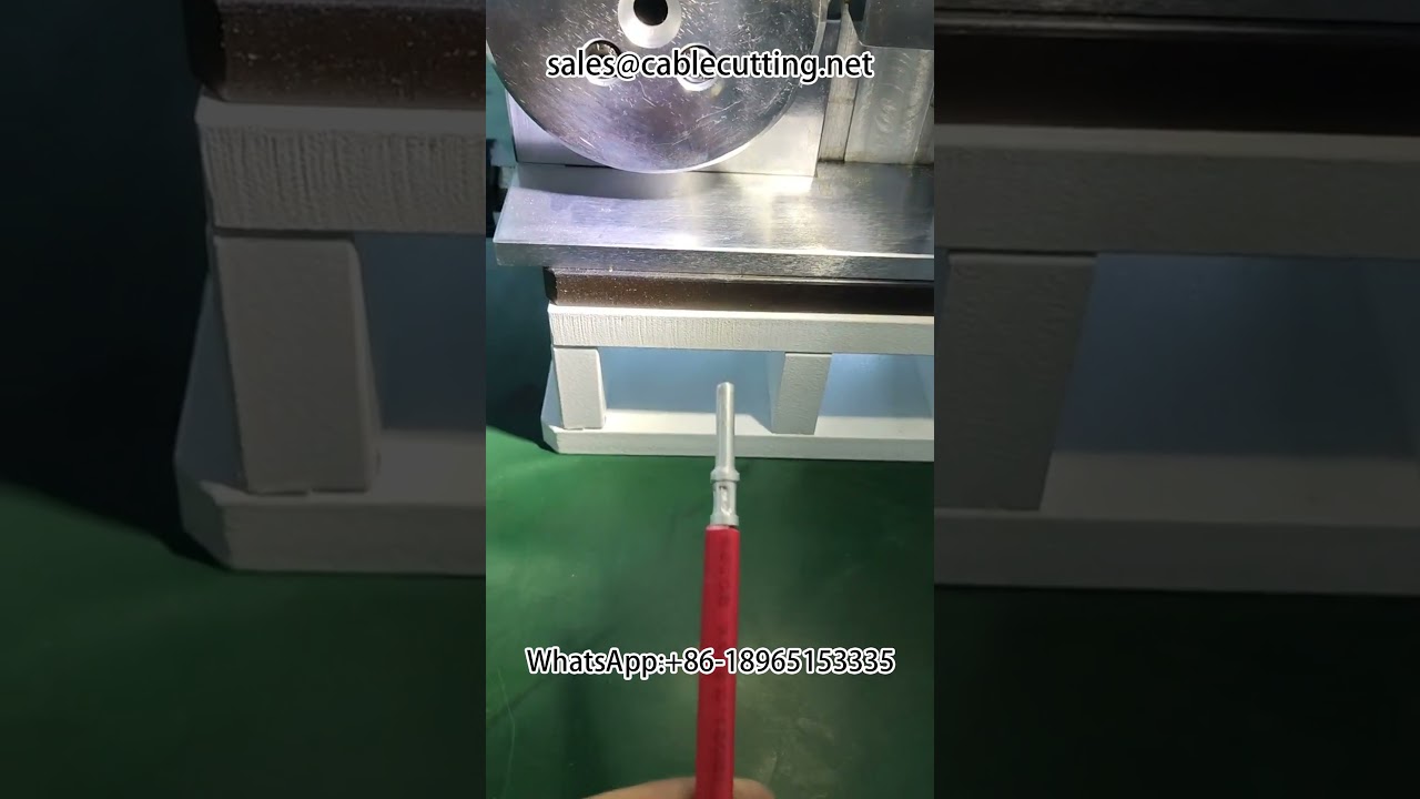 Aviation terminal four point crimping harness Equipment #automation Equipment #wire processing