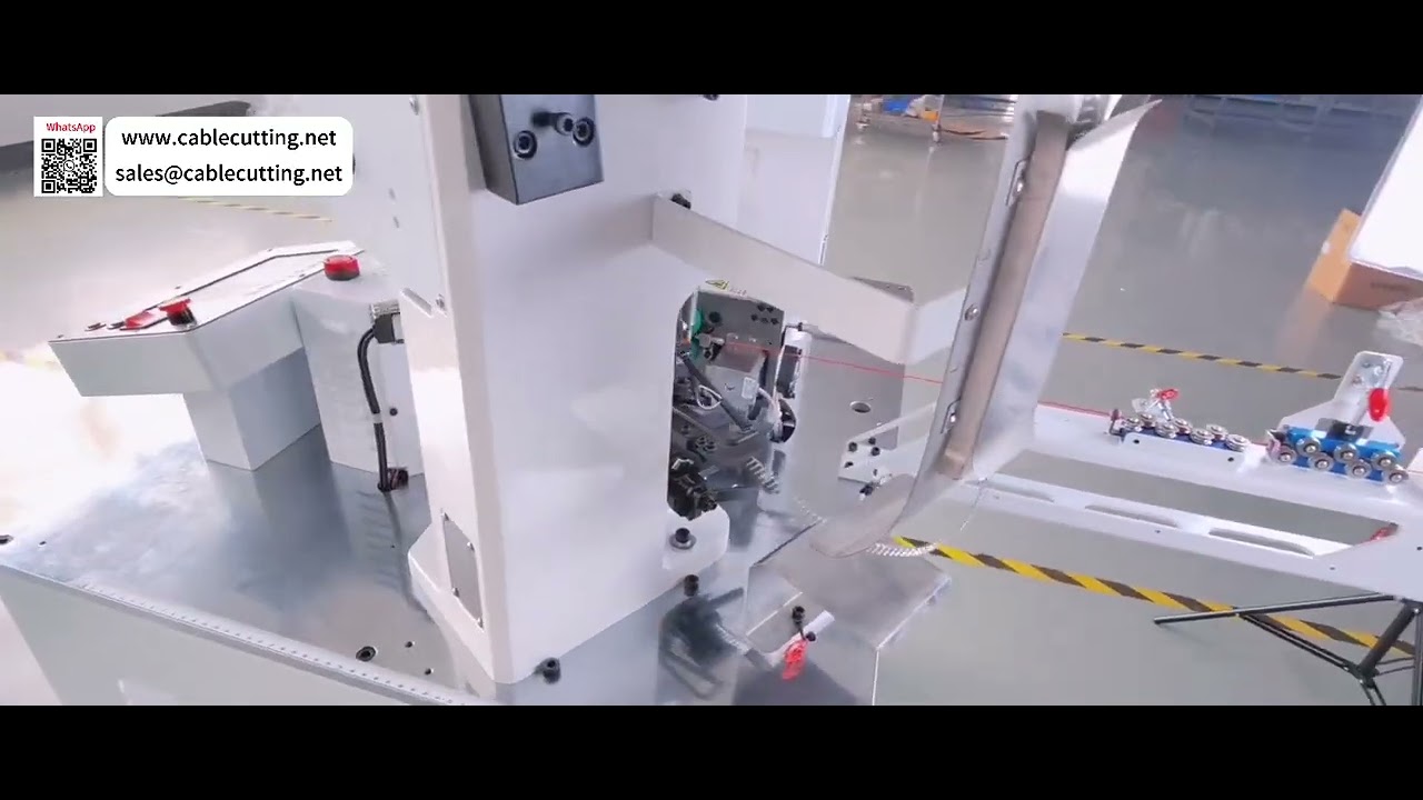 Auto Dual Head Terminal Crimper with 180 Degree Flipping Module  Vehicle Harness Process M