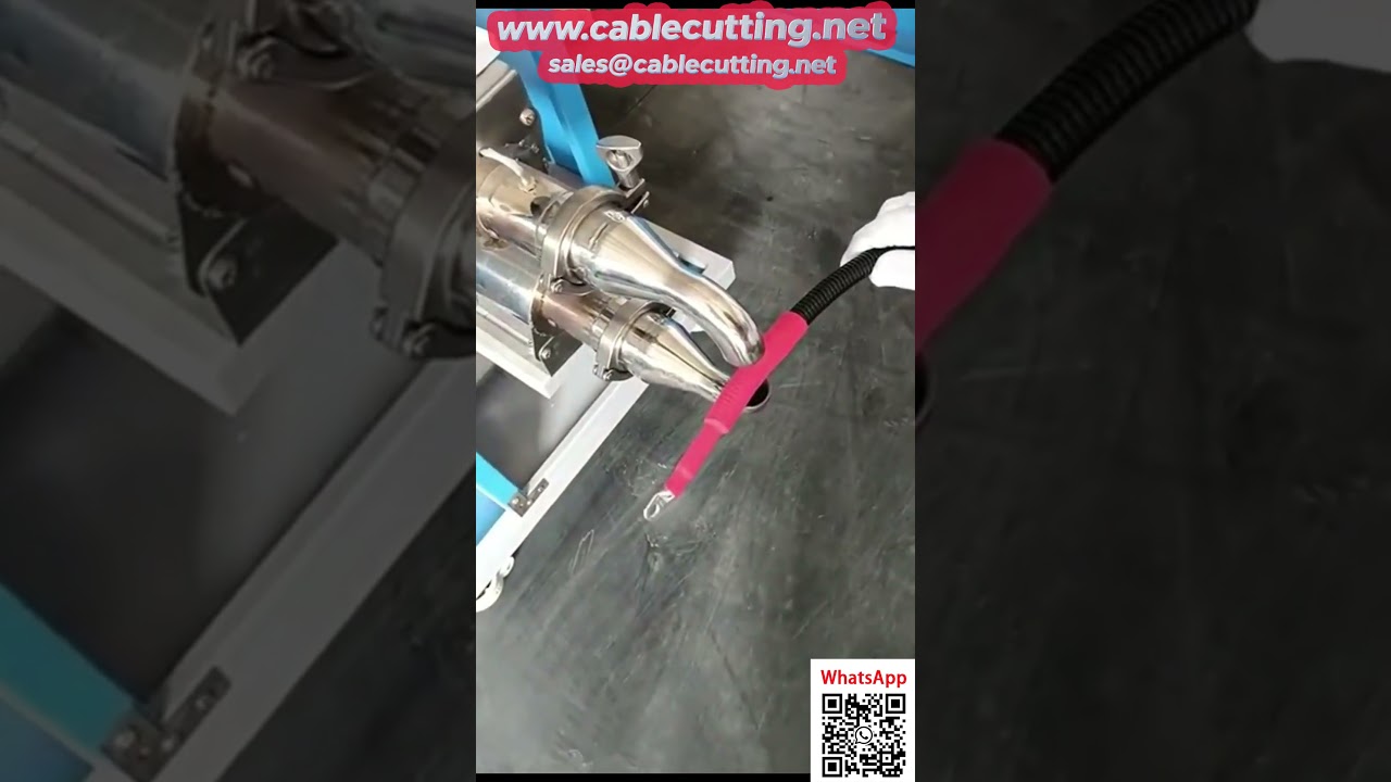 Pistola de aire caliente de alta potencia y doble salida para tubos termorretráctiles