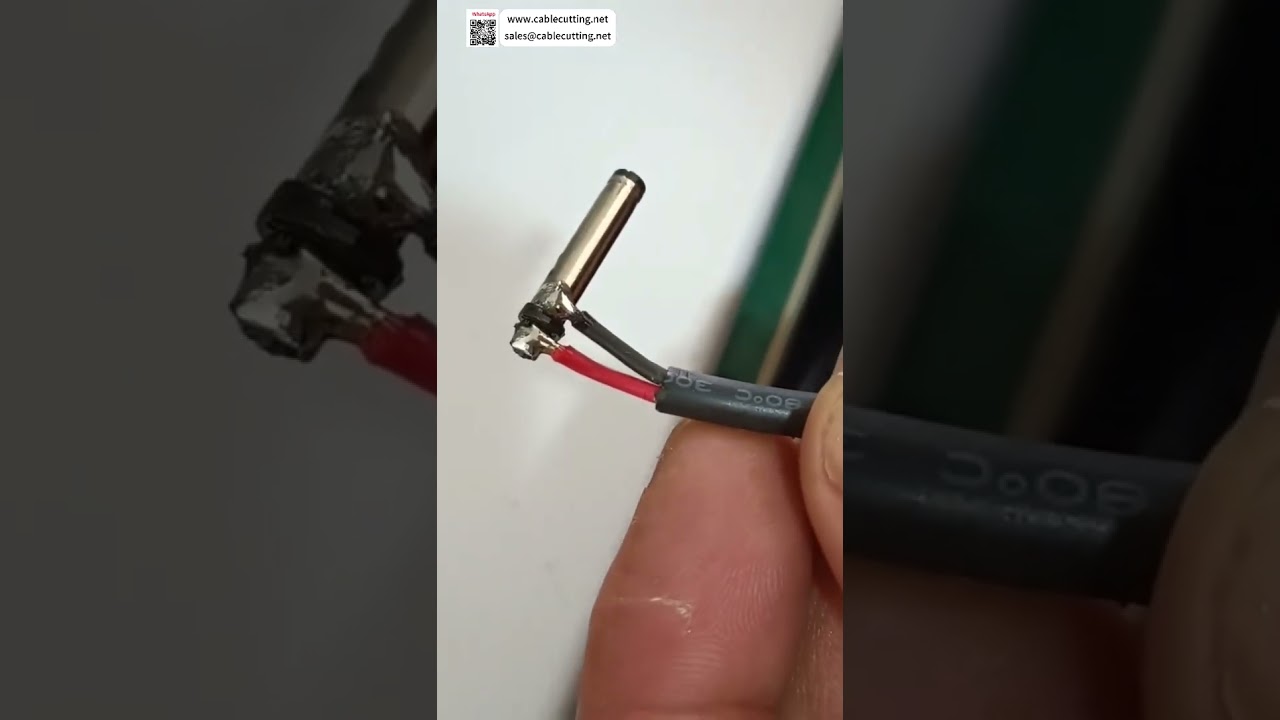 L Shape DC Connector Soldering Machine  Perfect Joints Beginner Friendly Fast Solder Tool