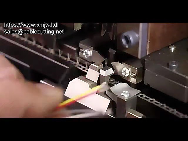 Automatic Wire Cutting Stripping And Terminal Crimping Machine
