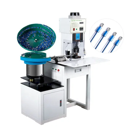 Loose Liitin Vibration Feed Puristin WPM-160 - Liittimen puristuskone